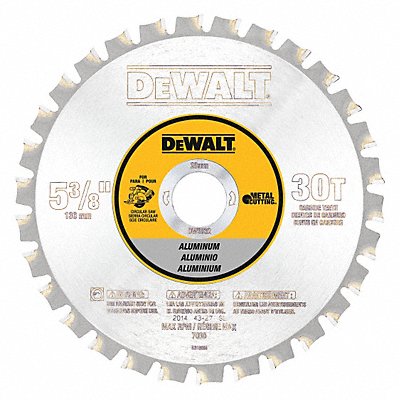 Circular Saw Blade 5 3/8 in 30 Teeth