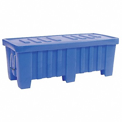 Ribbed Wall Container Blue