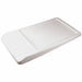 Hopper Lid White 55-1/2x31 In