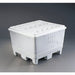 Lid Tote Tub White Polyethylene 41.2 in