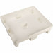 PalletToteTub White Polyethylene 9.8 in