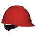 D0312 Hard Hat Type 1 Class E Ratchet Red