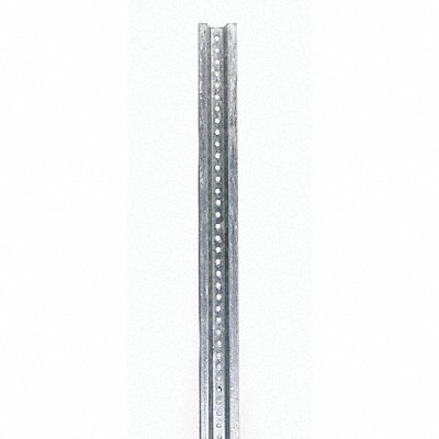 Sign Post Silver Steel 8 ft L