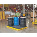 Fluorinated Spill Deck 8 Drum 12k lb.