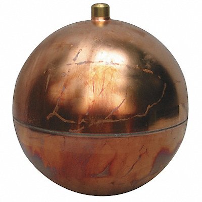 Float Ball Round Copper 4-1/2 In