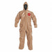 D2261 Hooded Coveralls M Tan Tychem 5000 PK6