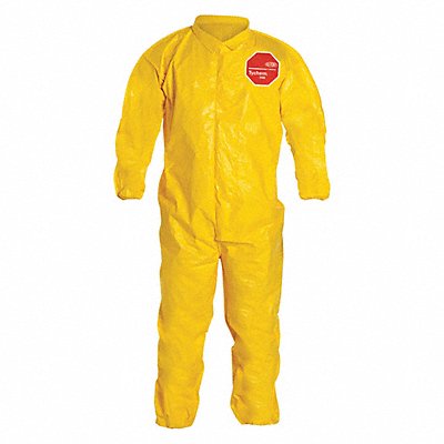 D2252 Coveralls 2XL Ylw Tychem 2000 PK12