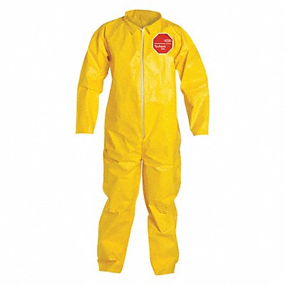 D2248 Coveralls L Ylw Tychem 2000 PK12