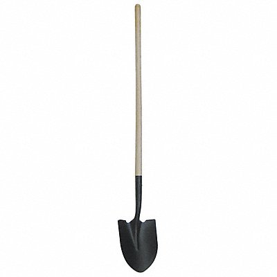 Round Point Shovel 48 In.Handle 14 ga.