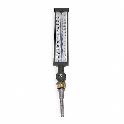 Industrial Thermometer 0 to 120 F