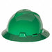 D0367 Hard Hat Type 1 Class E Ratchet Green