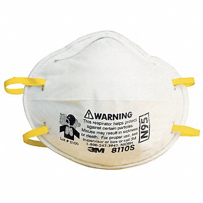 Disposable Respirator S N95 Molded PK20