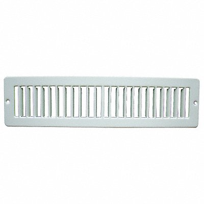 Toe Space Grille 2x12 White