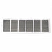 Return Air Grille 8x30 White