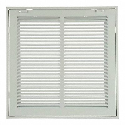 Filtered Return Air Grille 12x12 White