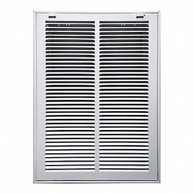 Filtered Return Air Grille 14x25 White