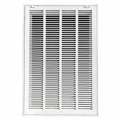 Filtered Return Air Grille 16x25 White