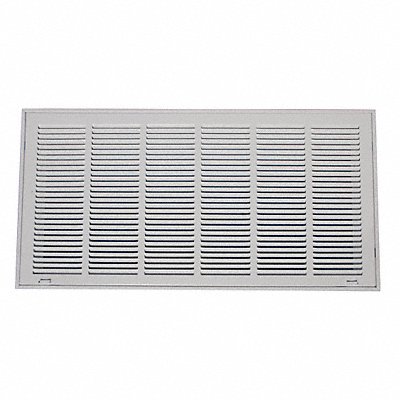 Filtered Return Air Grille 14x30 White