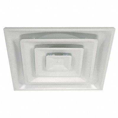 Diffuser 3-Cone Duct Size 12 White