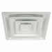 Diffuser 3-Cone Duct Size 6 White