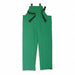 Flame Resistant Rain Bib Overall Green S