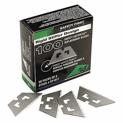 Round Point Safety Blade 2-3/4 W PK100