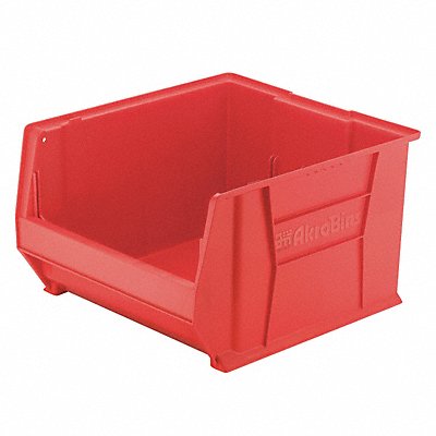 D5559 Super Size Bin Red Plastic 12 in