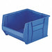 D5559 Super Size Bin Blue Plastic 12 in