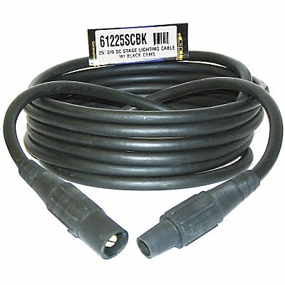 Cam Lock Extension Cord 200A CL20FBK 1P