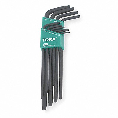 Torx Key Set L Shape 2 1/2 in to 4 in