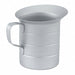 Measuring Cup Gray Aluminum