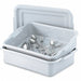 Silverware Soak System 20 in L Silver