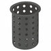 Flatware Cylinder 3 3/4 x 5 5/8 in Black