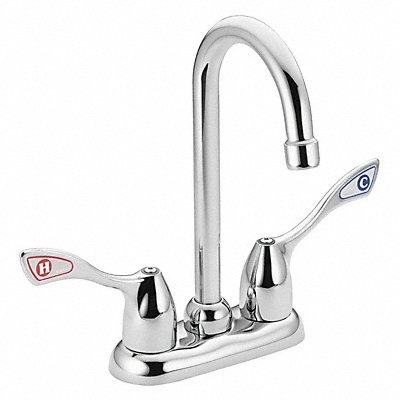 Gooseneck Chrome Moen M-Bition Metal