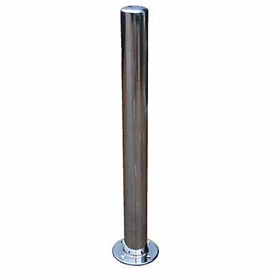 Bollard 4 Dia x 42 H Chrome