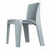 Razorback Stack Chair Fog Gray