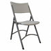 Folding Chair Blow Molded White