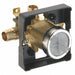 Valve Body In-Wall Brass