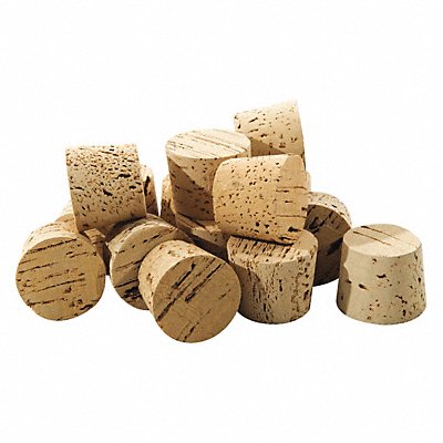 Natural Tapered Cork Trade Sz 26 PK10