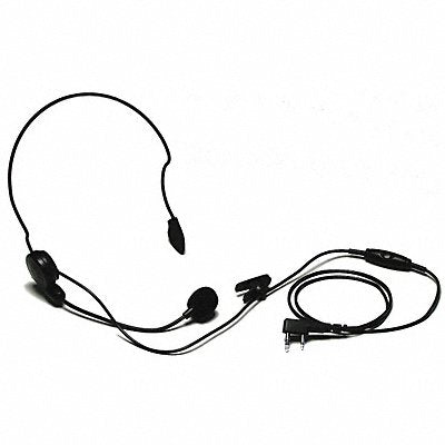 Headset Over the Head On Ear Black