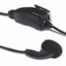 Headset Earbud with In-Line PTT Mic