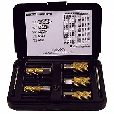 Annular Cutter Set 5pc M42 Cobalt