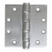 Template Hinge Ball Dull Chrome 4-1/2 In