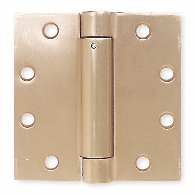 Spring Hinge Steel Door Leaf 4-1/2 H