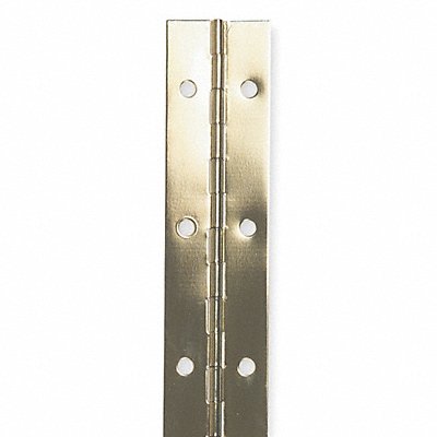 Piano Hinge Brass 6 ft L 3 in W