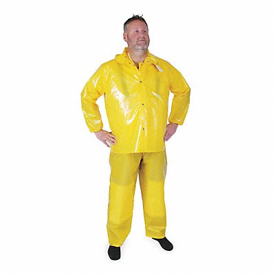 D2293 Rain Jacket Unrated Yellow 4XL