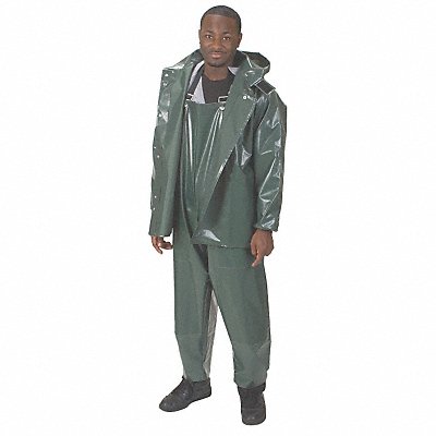 D2295 Rain Jacket Unrated Green M