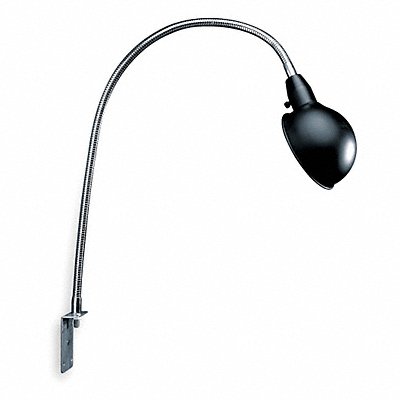 Task Light Gooseneck 60 W Black/Silver