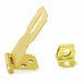 Fixed Staple Hasp Brass Plated 2 1/2 L