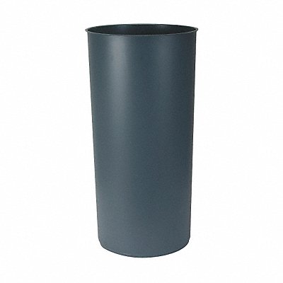 Rigid Trash Can Liner 30 H x 15 W Gray